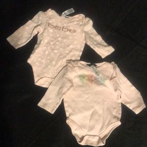2 bebe onesies for the price of 1!
